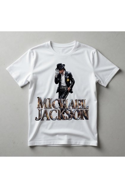 Tricou cu Michael Jackson King of POP