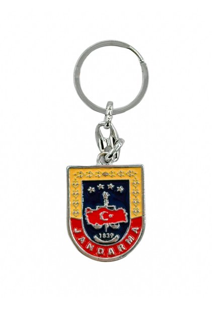 Colorful Gendarmerie - Metal Keychain