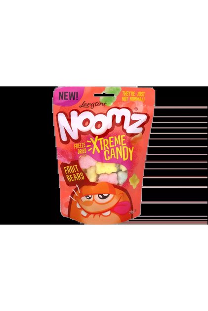 Noomz Ursuleți din fructe liofilizate 75 gr.