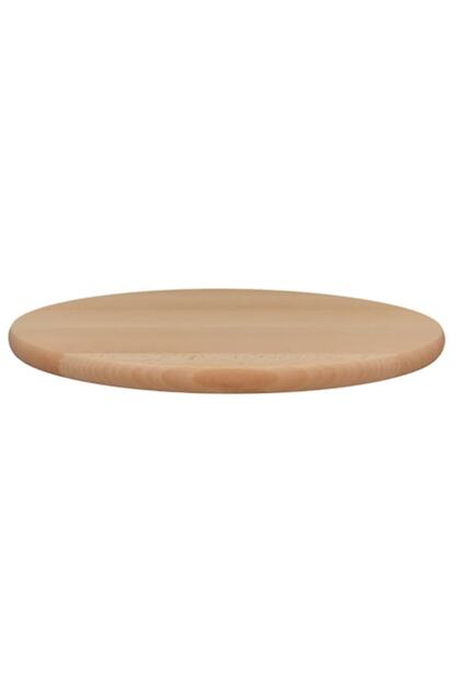 Tavă rotundă rotativă, din lemn, 35 cm