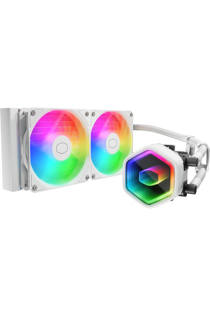 MasterLiquid 240 Core II CPU Liquid Cooler 240mm ARGB - White