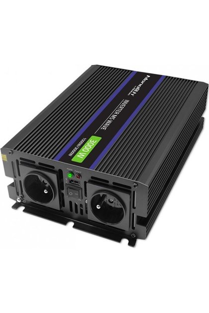 Преобразувател на напрежение 1500W, 3000W MS вълна
