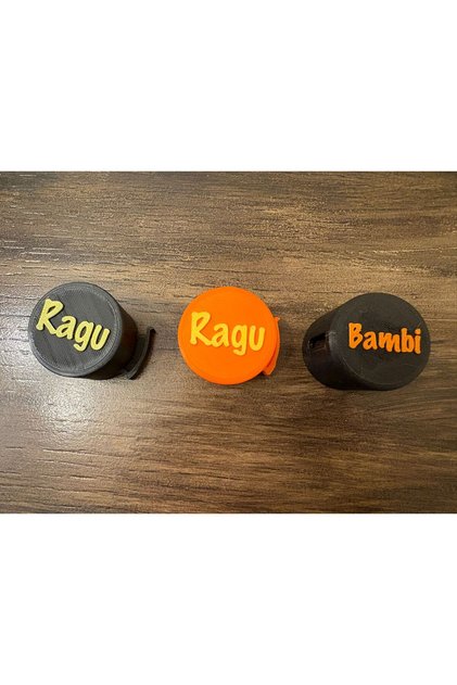 Flexi Tasma Uyumlu İsimli Kaka Poşeti Kutusu 3D Baskı Kişiye Özel Tasarım