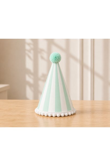 Cardboard Party Hat 1 Piece 17 cm