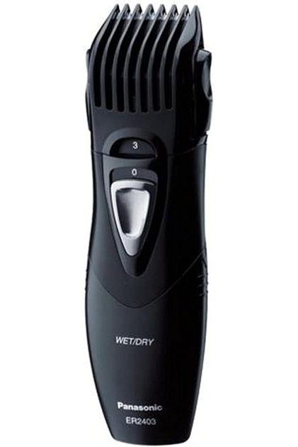 Panasonic Er2403K503 Black Men's Beard Trimmer, Washable