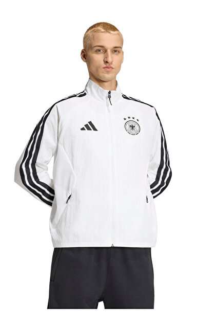【ぴょん】 adidas JZ9339 DFB H AN JK Beyaz Erkek Zip Ceket - Fiyatı, Yorumları