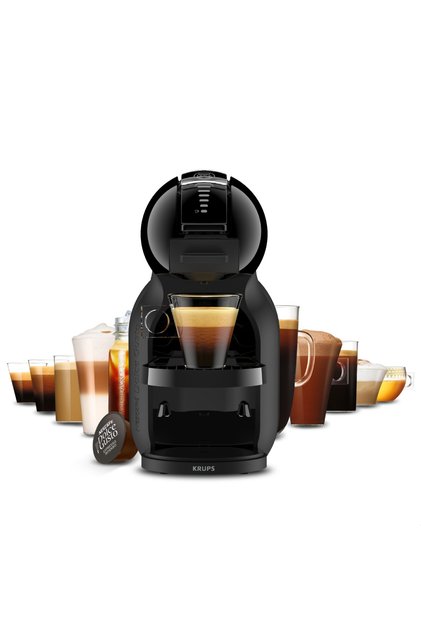 Капсулна кафемашина NESCAFÉ ® Долче Густо ® Mini Me 2 KP1438F0, 1600 W, 15 бара налягане, 0.8 л резервоар за вода, автоматично изключване, черен