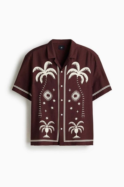 Relaxed Fit Printed resort shirt