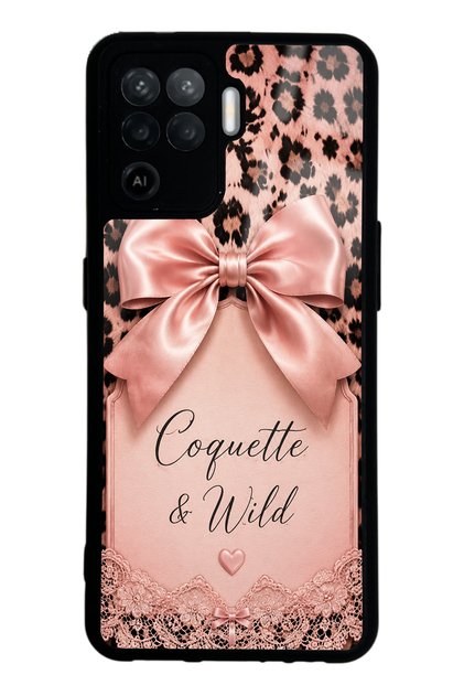 Oppo Reno 5 Lite Coquette Wild Bow Design Glossy Phone Case