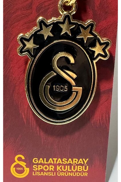 Galatasaray 5 yıldız Metal Anahtarlık
