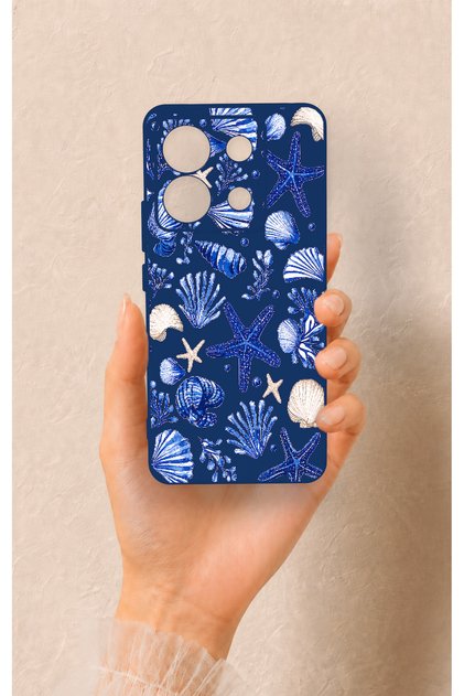 Redmi Note 13 Pro 5g Compatible Shell Patterned Silicone Case