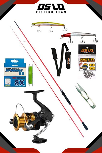 Oslo Zen Pro 244cm 6-32gr Shimano FX 4000 Spin Olta Seti - Fiyatı
