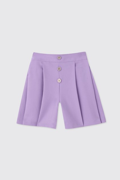 Girl's Lilac Shorts Skirt