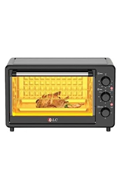 DLC-2328 Electric Oven Toaster – 28L Capacity, 1400W, Adjustable Temperature & Timer, Multi-Function Baking, Roasting & Grilling