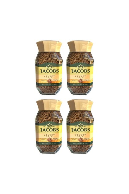 Velvet Gold 100 Gr Soluble Coffee X 4 Pieces