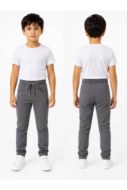 Ribana Bel Canvas School Pants Lycra Unisex