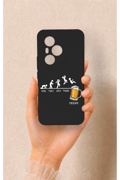 Honor 400 Pro Compatible Fun Day Friday Patterned Silicone Case