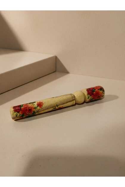 Handmade wooden pencil holder