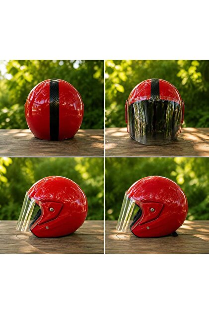Motorsiklet Yarım Kask