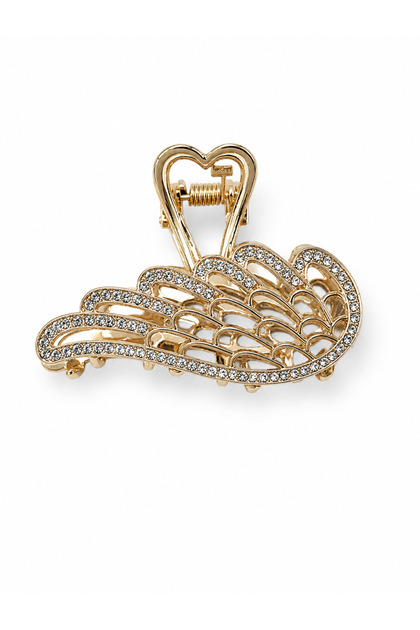 Metal Latch Buckle with Stone