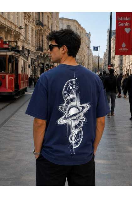 Men's oversized printed t-shirt