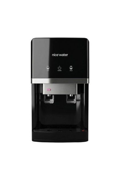 Nice®Water Aqua Black (Sıcak-Soğuk-Ilık) R.O. Tezgah Üstü Su Arıtmalı Sebil – Siyah