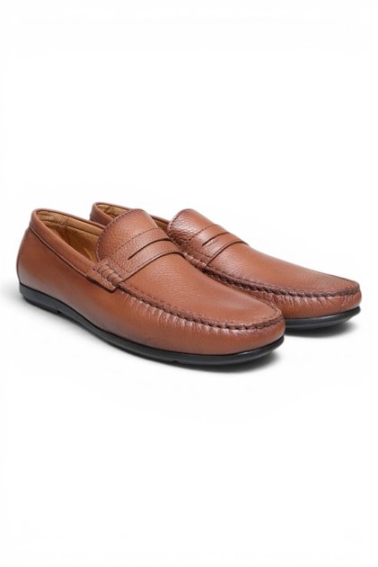 Taba Lorento Taba Color Laceless Genuine Leather Men's Shoes