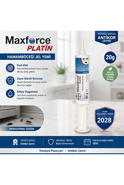 MAXFORCE Platin Hamambocegi jeli son kullanma tarihi 2028