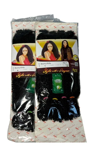 Extensii crețe și elastice, culoare Negru
