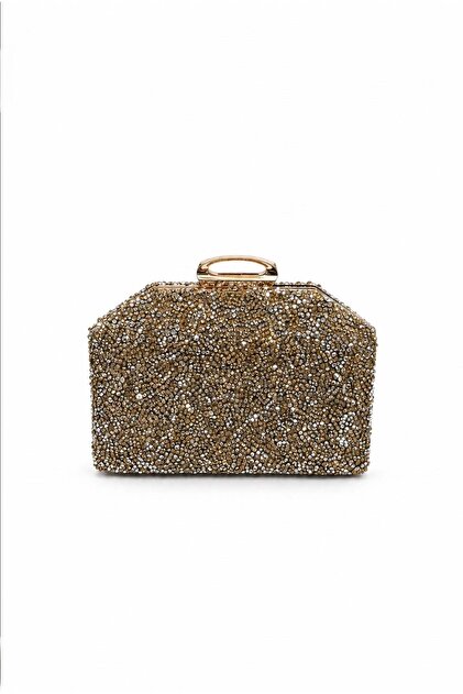 Işıltılı Taş Detaylı Gece Çantası
