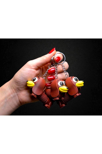 Toy Story Slinky Dog Springy Dog Keychain - Toy Story Slinky Dog Charm