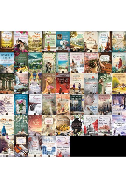 Kimberley Freeman - Ellen Marie Wiseman - Nadia Hashimi - Püskül Ayraçlı Roman Seti 50 Kitap Takım