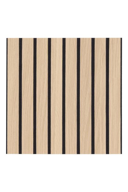 Set de 2 autocolante de perete "Ribo " - Maro, 30x30 cm