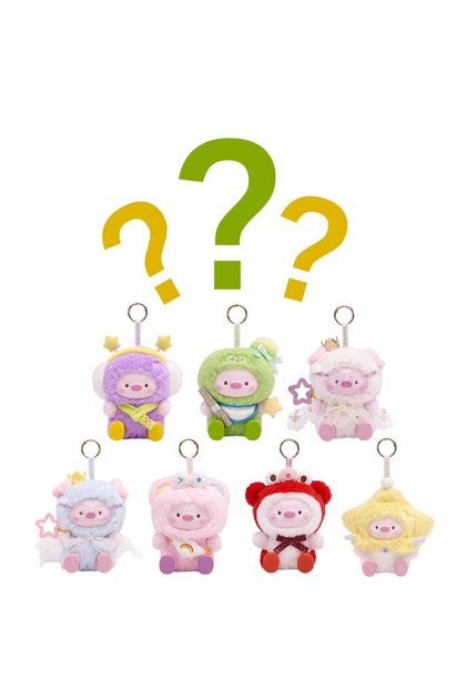 Countdown Wishes Serisi Peluş Anahtarlık Sürpriz Figür Paket