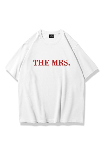 Women's the Mrs Tshirt White