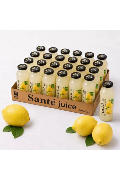 Sweet Lemon Juice 300 ml Carton 24 Glass Bottles