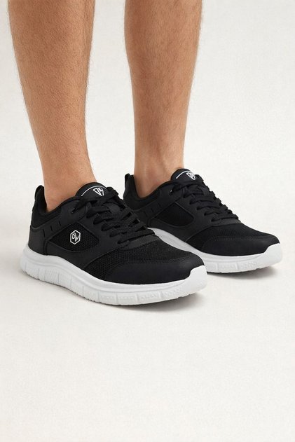 Large Size Orthopedic Comfortable Sole Lace-Up Knitwear Mesh Summer Sports Walking Shoes Size 45 46 47