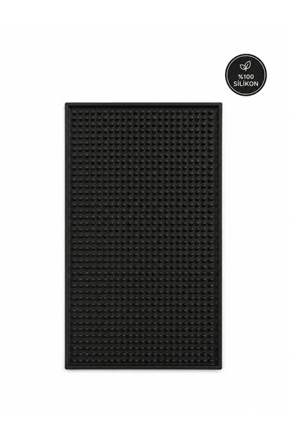 Bar Mat 30x15 – %100 Silikon Kaymaz Tezgah Pedi – Bardak / Kafe / Bar