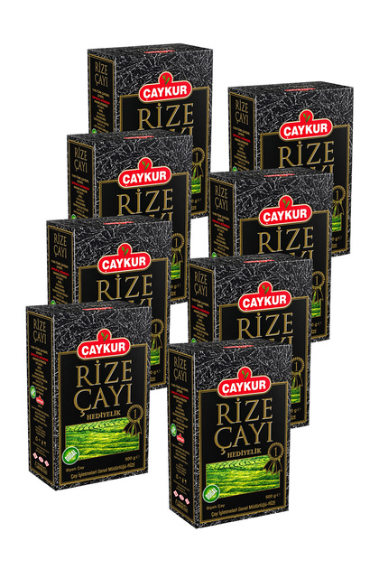 Rize Tea Gift Pack 500Gr (Cardboard Box) Eight-Pack