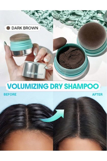Minty Fresh Volumizing Dry Shampoo-Minty Fresh Hacim Veren ve Ferahlatıcı Kuru Şampuan(Dark Brown)