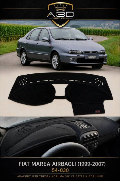 Fiat Marea (1999-2007) Airbag Compatible Front Cover Chest Panel Glove Box Protection Protective Cover Carpet