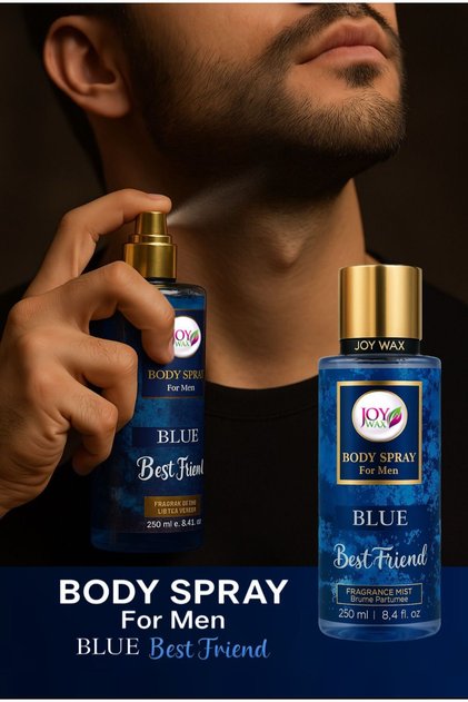 JOY WAX BODY SPRAY MEN BLUE 250 ML