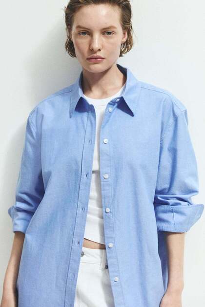 Oversized Oxford shirt