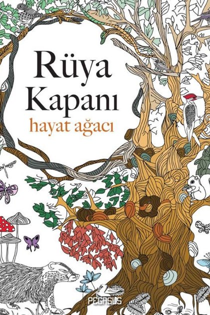 Rüya Kapanı: Hayat Ağacı – Christina Rose | Yetişkin Boyama Kitabı