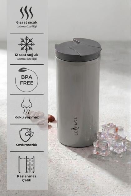 0.40 ml Stainless Steel Mug Thermos Tea Coffee Thermos 6 Hours Hot 12 Hours Cold Leak Proof