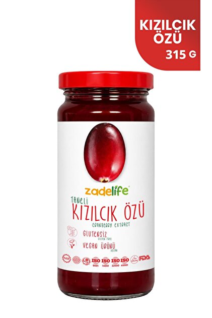 zadelife Taneli Doğal Yaban Mersini Özü 315 gr - Fiyatı, Yorumları