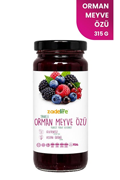 zadelife Taneli Doğal Yaban Mersini Özü 315 gr - Fiyatı, Yorumları