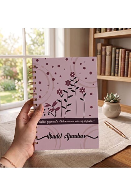 İbadet Ajandası / İslami Ajanda / Yıllık Planlayıcı / Planlayıcı Ajanda