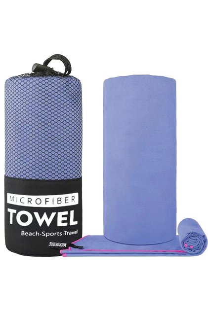 S 38x38 Cm VIOLET/紫罗兰 1 Pcs Microfiber Towel Sports Quick-Drying Super Absorbent Camping Towel Super