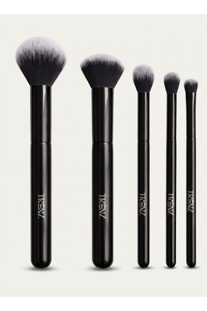 Essential Makeup Brush Set - 5 Brushes - S03